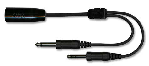 [RX1-900051] Sigtronics Helicopter U174/U To Dual GA Adapter