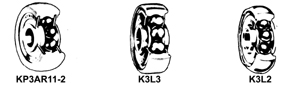[RX1-KP4R16-2] Bearing KP4R16-2