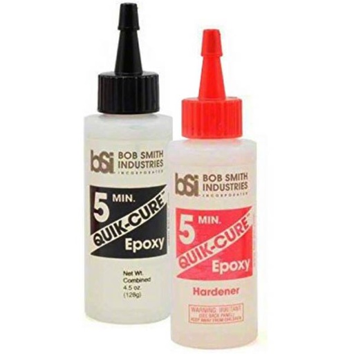 [RX1-01-01443] Bsi Quik-Cure 5 Minute Epoxy 9Oz