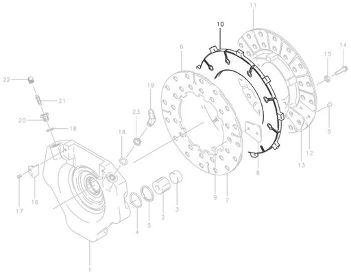 [RX1-06-02796] Cleveland Brake Disc 159-02700