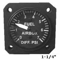 [RX1-10-05562] UMA 1-1/4 Fuel Airbox Diff 0-7 PSI Rotax 914 Turbo