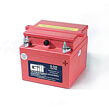 [RX1-11-01658] Gill Battery G-243 With Acid