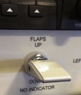 [RX1-11-11337] Flap Handle - Grey