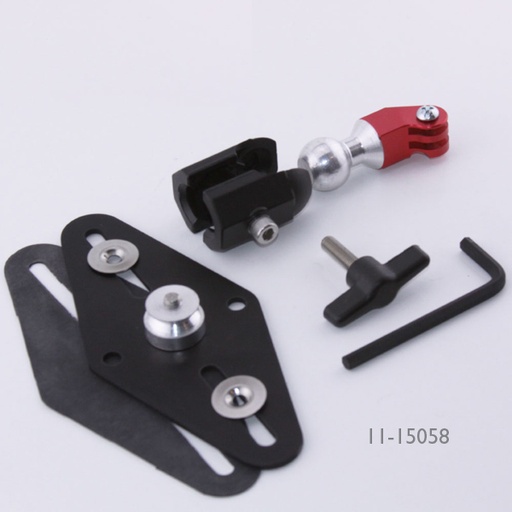 [RX1-11-15059] Flix Rock Steady Clamp Gopro Ball Mount