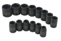 [RX1-12-01947] Sunex 1/2 14Pc Metr Socket Set