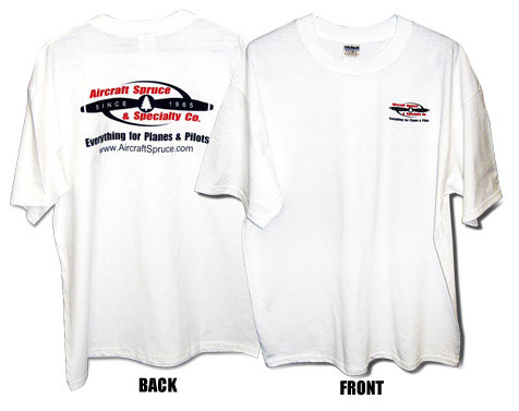 [RX1-13-02810] Spruce T-Shirt White Small