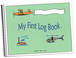 [RX1-13-07193] My First Log Book Green Boys