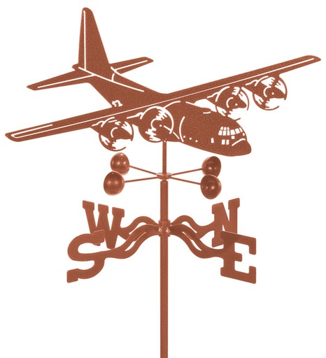 [RX1-13-19707] C-130 Garden Weathervane