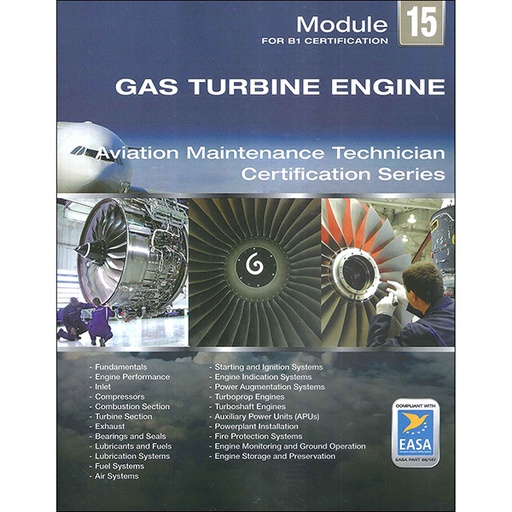 [RX1-13-23226] EASA Module 15 Gas Turbine Engines Paperback