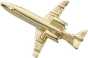[RX1-14-01743] Learjet 60 (3-D Cast) Tackette Gold