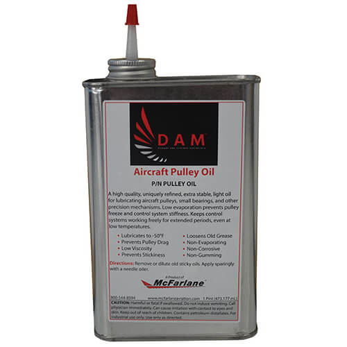 [RX1-05-04178] Dam Pulley Oil - Pint Can