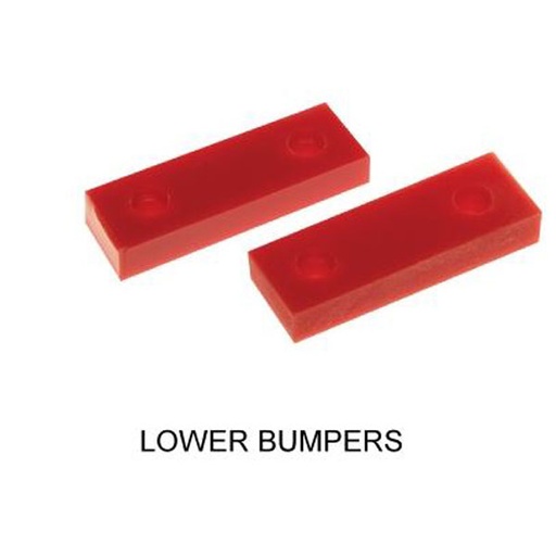[RX1-05-14953] Lower Red Bumpers M1019