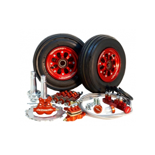 [RX1-06-03095] Beringer Complete Wheel And Brake Kit Extra 300 Dual Seat (No Tires) Stc-012.2