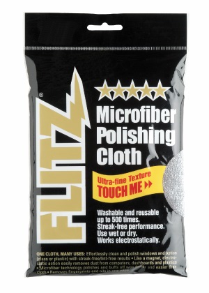 [RX1-09-00556] Flitz Microfiber Cloth 16X16