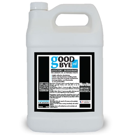 [RX1-09-05502] Nuvite Lavatory Deodorant 1Gal