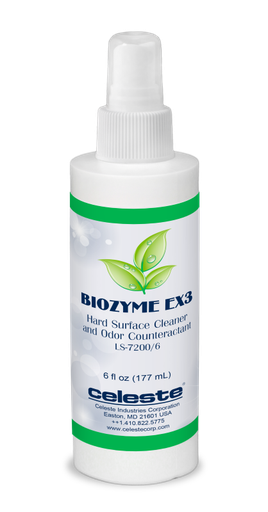 [RX1-09-05925] Celeste Biozyme EX3 Enzyme Cleaner 1 Quart Bottle
