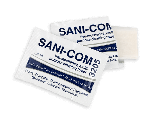 [RX1-09-05962] Celeste Sani-Com Case Of 1200 Packets