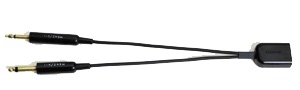 [RX1-11-05953] DAVID CLARK U75/U TO DUAL GA ADAPTER