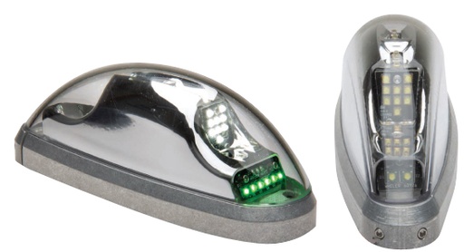 [RX1-11-11365] Whelen Orion 600 12V Wingtip Pta Green OR6001G