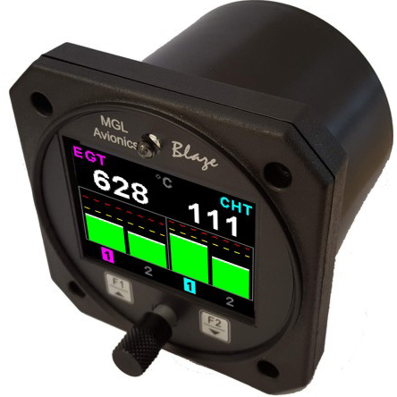 [RX1-11-16593] MGL Color 4-Channel Thermocouple Temperature Display (Blaze Series)