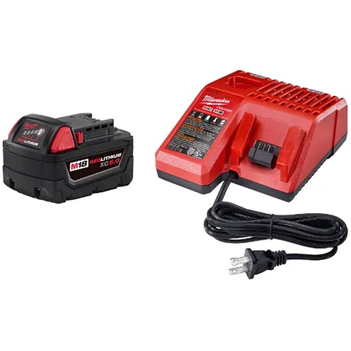[RX1-12-05667] Milwaukee M18 Redlithium XC5.0 Starter Kit