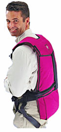 [RX1-13-03524] 180 Wedge Softie Bk Pk Parachute
