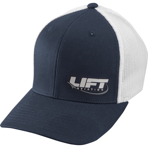 [RX1-13-19922] AV-HJETS-WH LIFT AVIATION HAT JET STREAM - WHITE - ONE SIZE