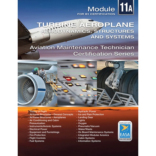 [RX1-13-23235] EASA Module 11A Turbine Aeroplane Structures And Systems Paperback