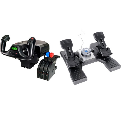 [RX1-13-23276] Saitek Flight Simulator Bundle