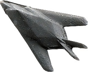 [RX1-14-02810] Tackette Blk F-117A Stealth 3D
