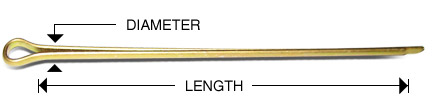 [RX1-MS24665-355] Cotter Pin AN380-4-5 Cad. MS24665-355