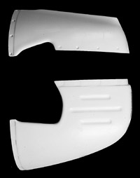 [RX1-05-15526] K2U Piper PA-28 PA-32 Fiberglass Tail Cone Assembly