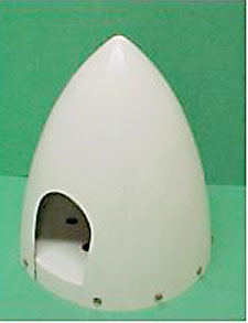 [RX1-05-08373] UHS 9.75" FIBERGLASS SPINNER FOR SENSENICH SPORT PROPS