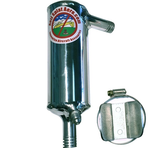 [RX1-05-12369] Anti-Splat Oil Separators (4 Cylinder) Polished
