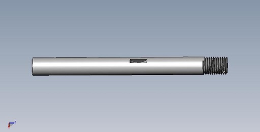[RX1-06-01005] Axle 3/4 X 8 With Woodruff Key