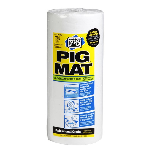 [RX1-08-07320] Pig L/W Oil Absrb Mat Roll 50