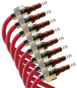[RX1-08-09539] Champion Slick Harness Ignition Red Left Hand M2965R