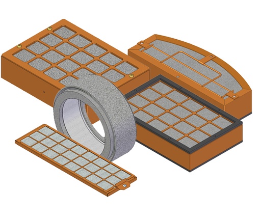 [RX1-08-13197] Brackett Aero 7201 Grill For BA-7210