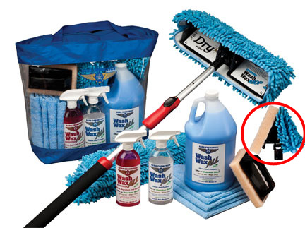 [RX1-09-05235] AERO COSMETICS WASH WAX MOP KIT W/ BUG SCRUBBER HEAD