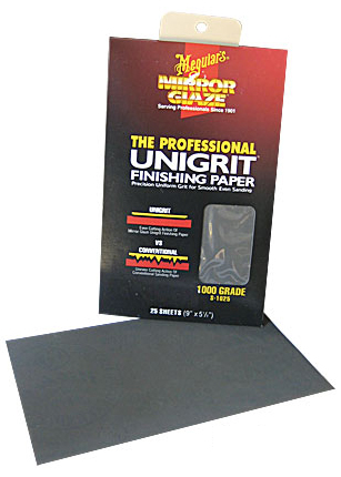 [RX1-09-23620] Meguiars 2000 Grit Sandpaper