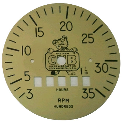 [RX1-10-05451] Mitchell Cub Face Dial 3 Ccw