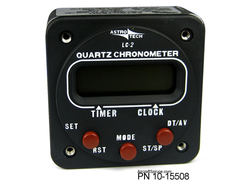 [RX1-10-05855] Astrotech Lc-2 Clock 2-1/4 Panel Mnt Backup Batt