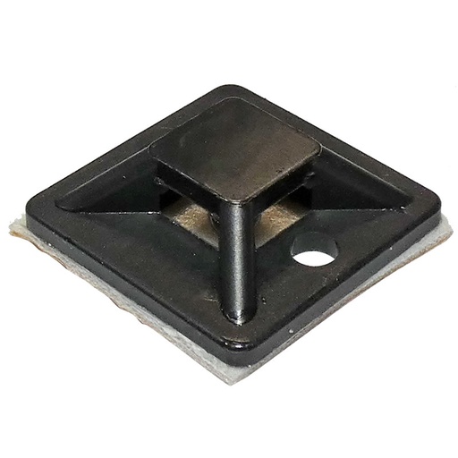 [RX1-11-02470] Cobra 3/4 Blk Rubber Mnt 100 With Side Holes