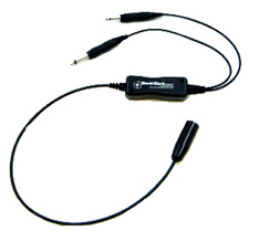 [RX1-11-08283] David Clark Military To Dual GA Impedance Adapter