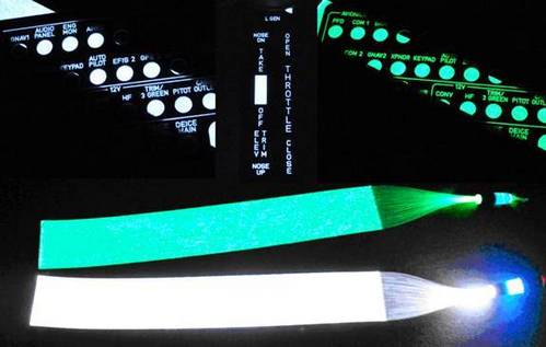 [RX1-11-08562] Fiber-Optic Back Light Kit Wht