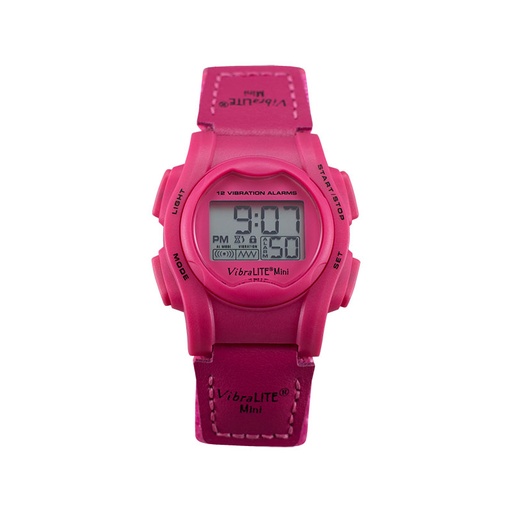 [RX1-11-14253] Vibralite Mini Neon Pink Nylon Hook And Loop Strap