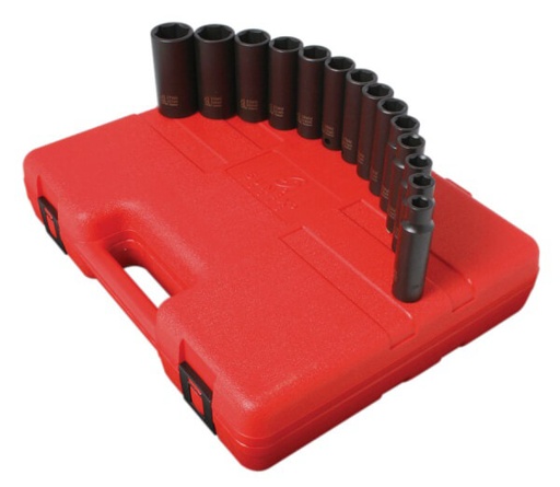 [RX1-12-01948] Sunex 1/2 Metr Dp 14Pc Socket