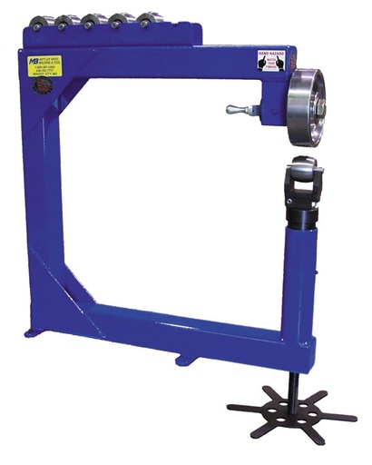 [RX1-12-02812] Mittler Bench Mount English Wheel - Ships In 2 Boxes