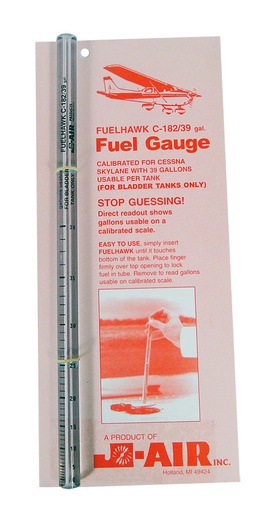 [RX1-13-00441] Fuelhawk C-182 39Gallon Fuel Gauge