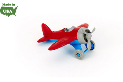 [RX1-13-12675] Green Toys Red Airplane